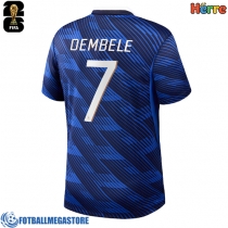 Fotballdrakt Herre Frankrike Ousmane Dembele #7 Hjemmedrakt VM 2026 Kortermet